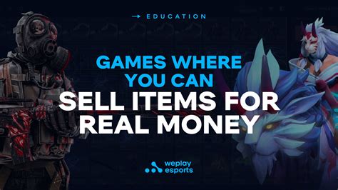 games where you can sell items for real money